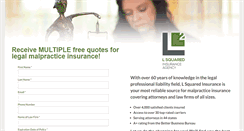 Desktop Screenshot of ezlawquote.com